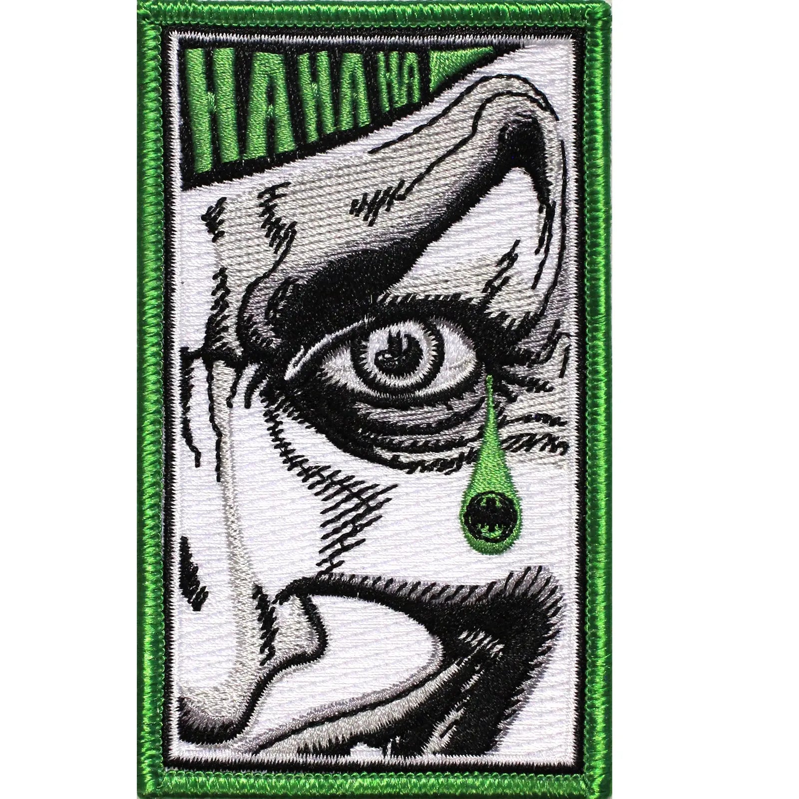 DC Comics Batman The Joker 'HaHaHa' iron on Applique Patch