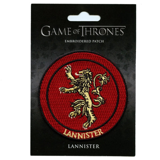 Official Game Of Thrones House Lannister HBO Embroidered Patch