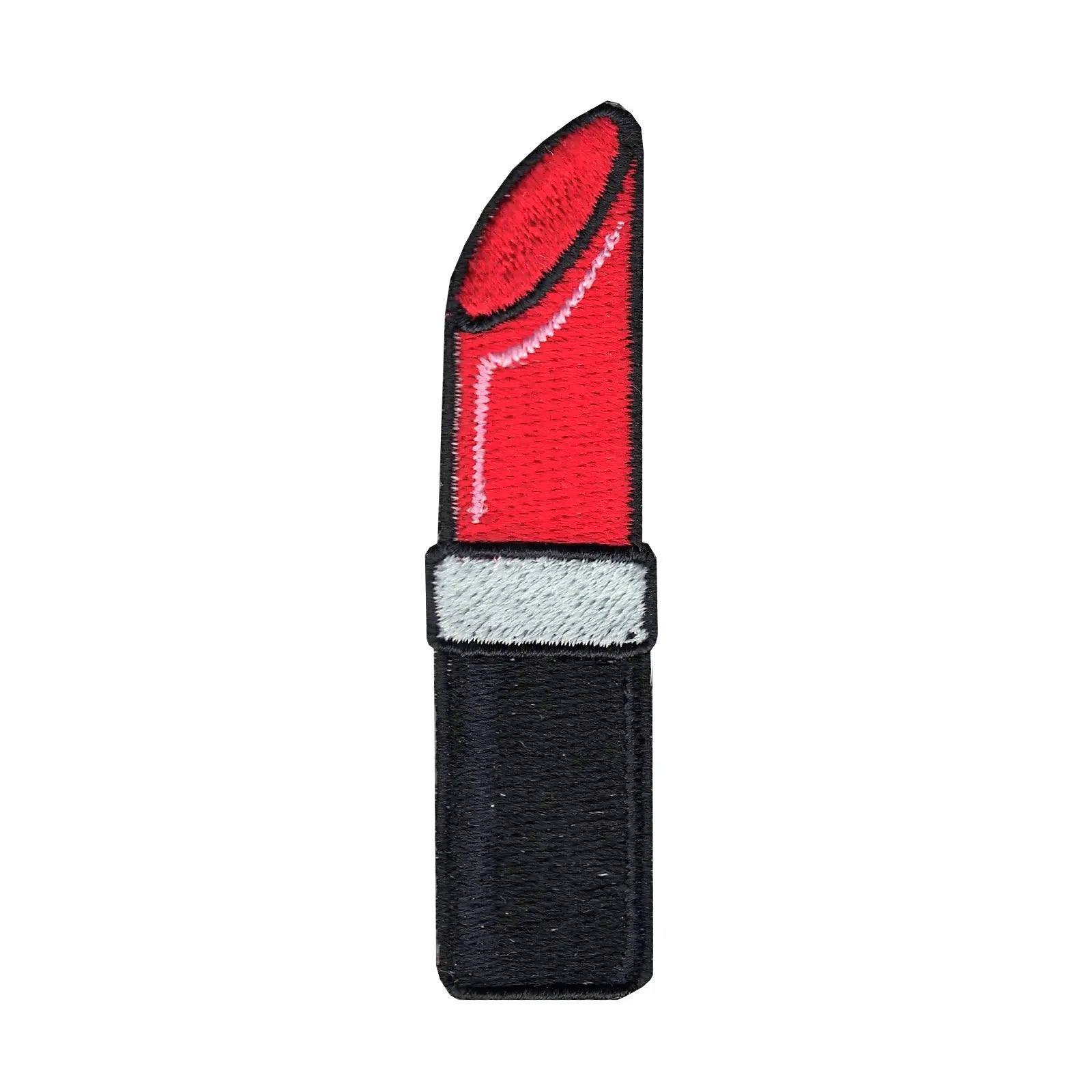 Lipstick Embroidered Iron On Patch