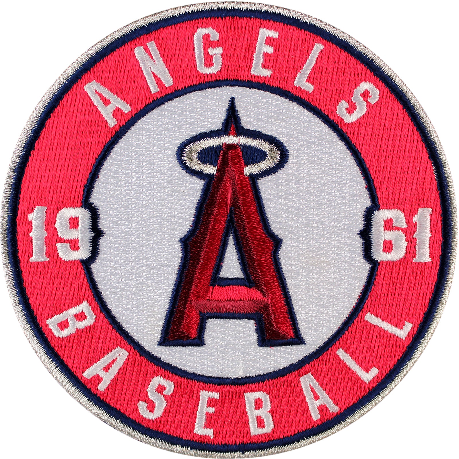 Los Angeles Angels of Anaheim Round Sleeve '1961' Patch (2012)
