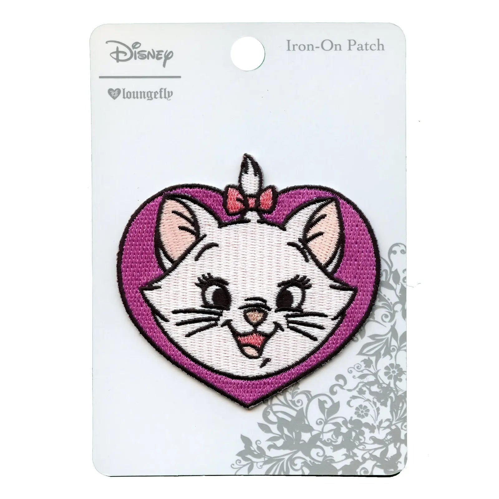 Aristocats Marie With Heart Disney Iron on Patch