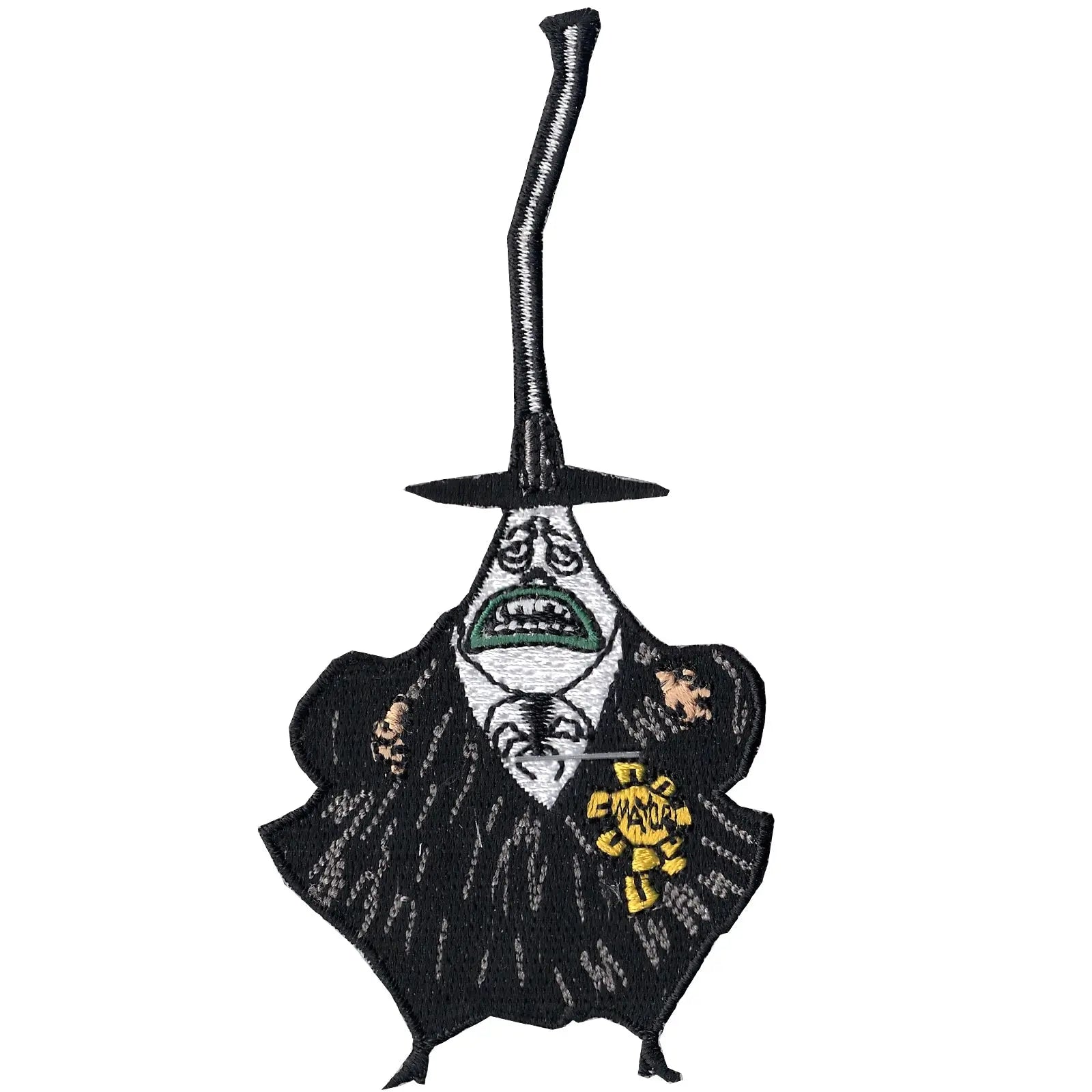 Nightmare Before Christmas Town Mayor Disney Iron On Applique Patch