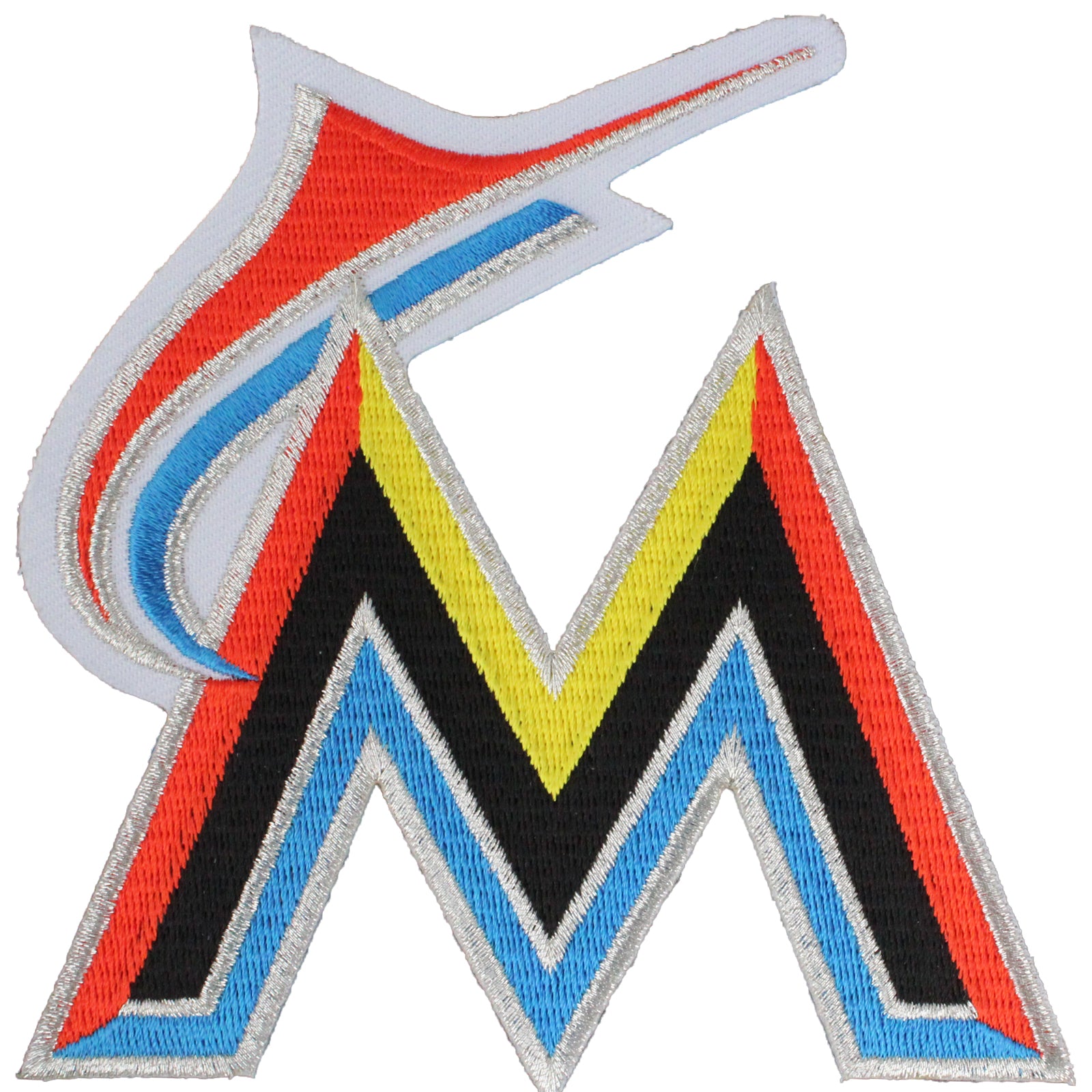 Miami Marlins Primary Team Logo Jersey Sleeve Patch (2012)