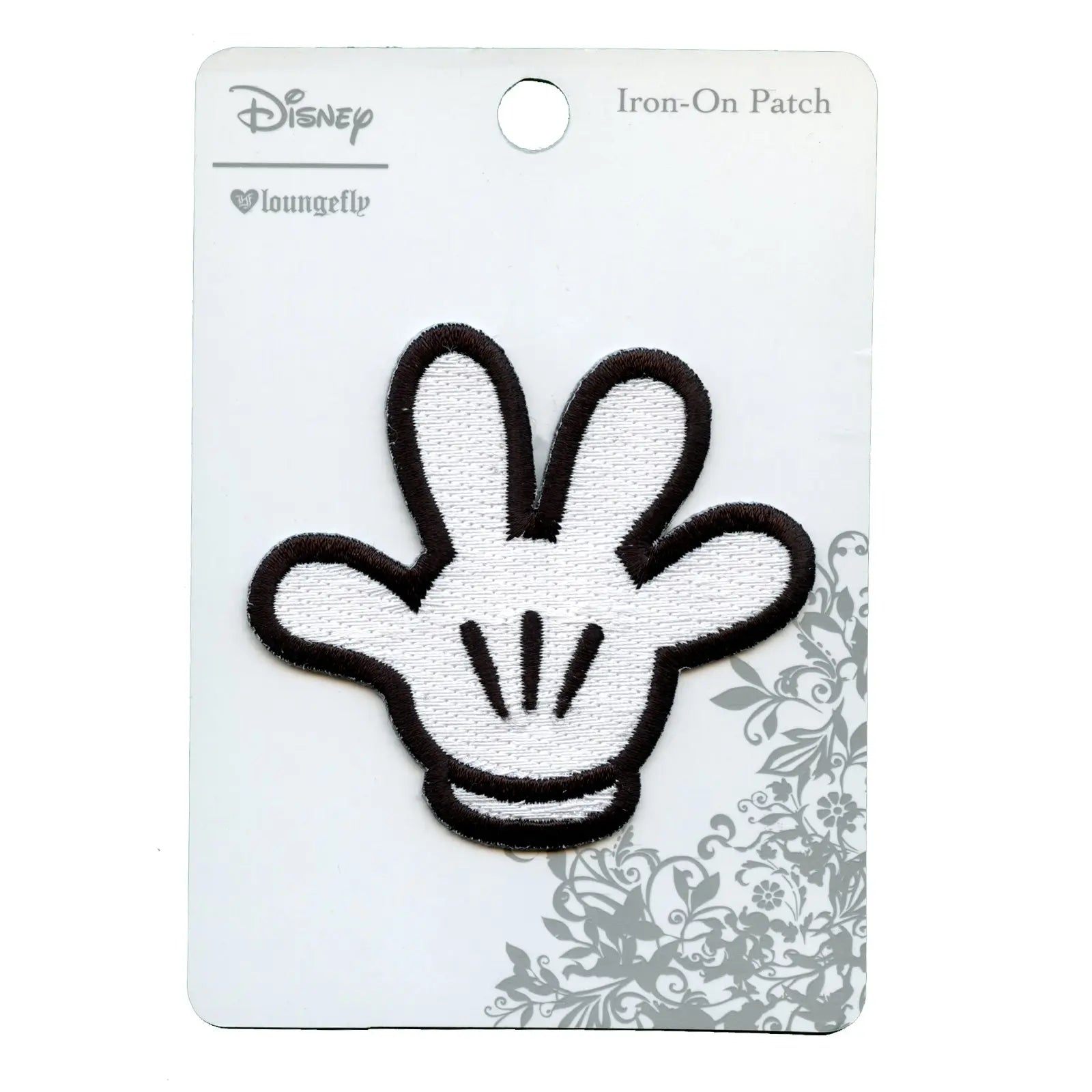 Mickey Mouse Glove Disney Iron on Patch