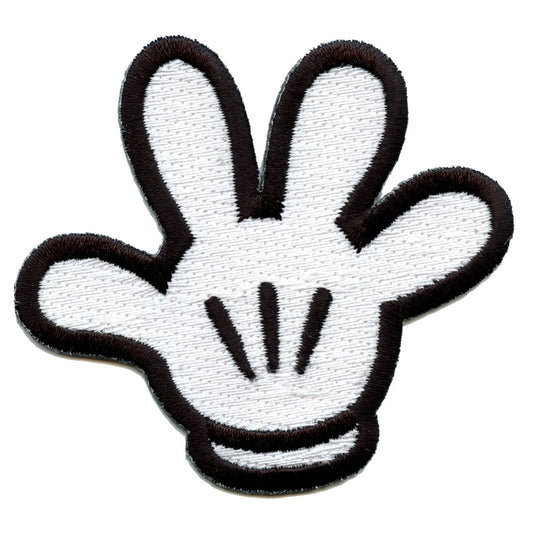 Mickey Mouse Glove Disney Iron on Patch