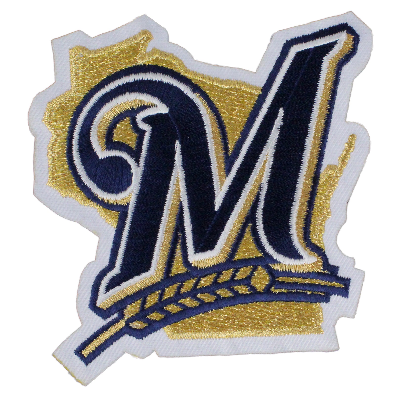 Milwaukee Brewers Home Jersey Sleeve Patch