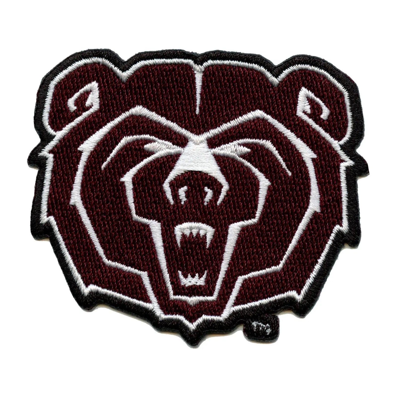Missouri State Bears Mascot Logo Embroidered Iron On Patch