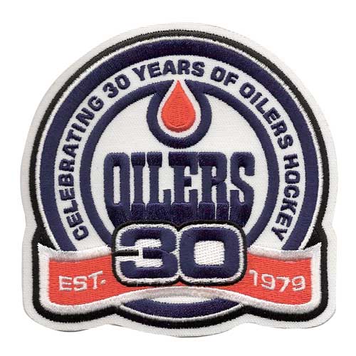 2008-09 Edmonton Oilers 30th Anniversary Patch