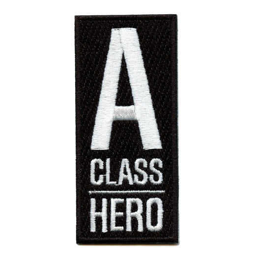 One Punch Man Anime A-Class Hero Embroidered Iron On Patch