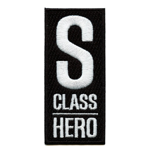 One Punch Man Anime S-Class Hero Embroidered Iron On Patch