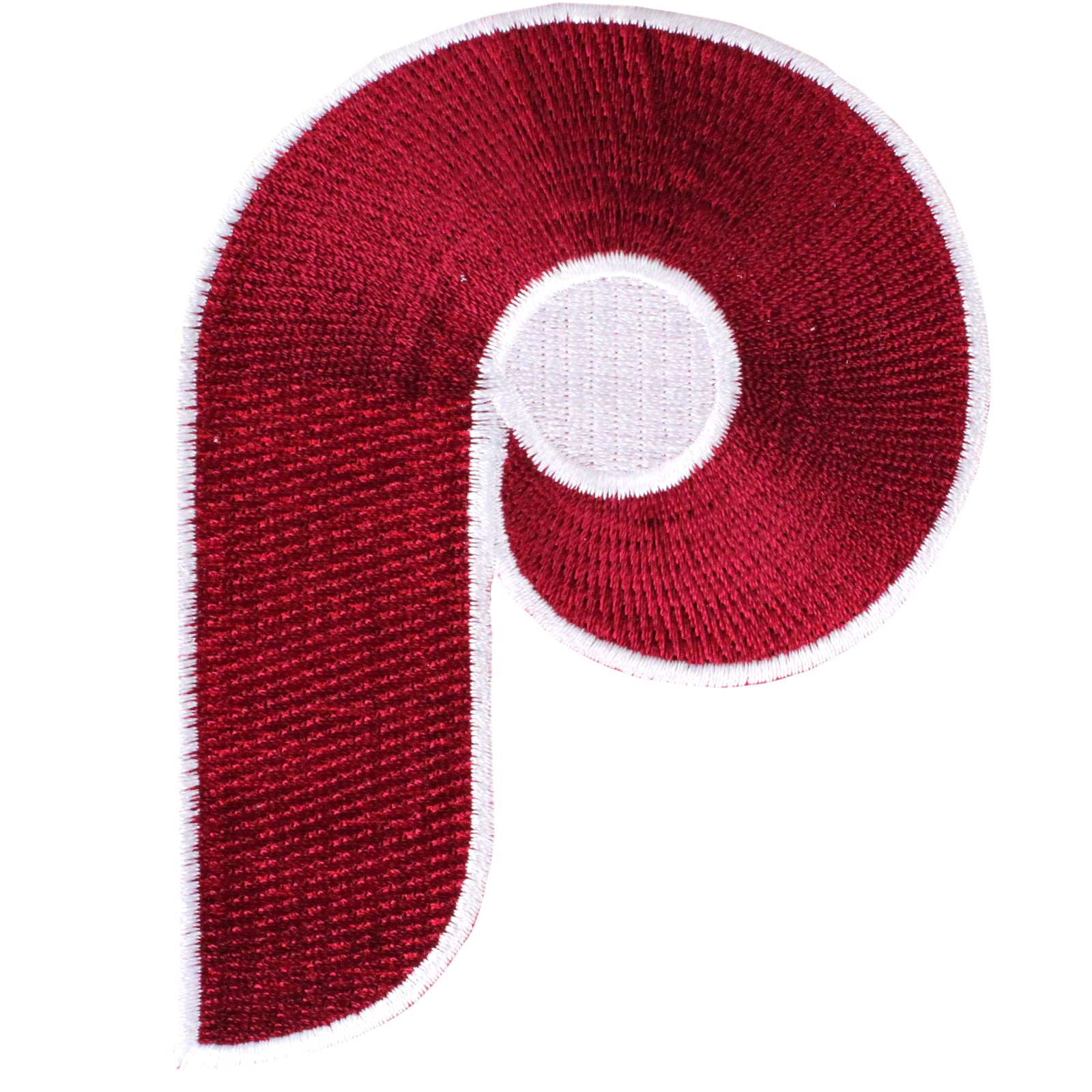 Philadelphia Phillies 'P' Wordmark Team Logo Patch (1973-1986)