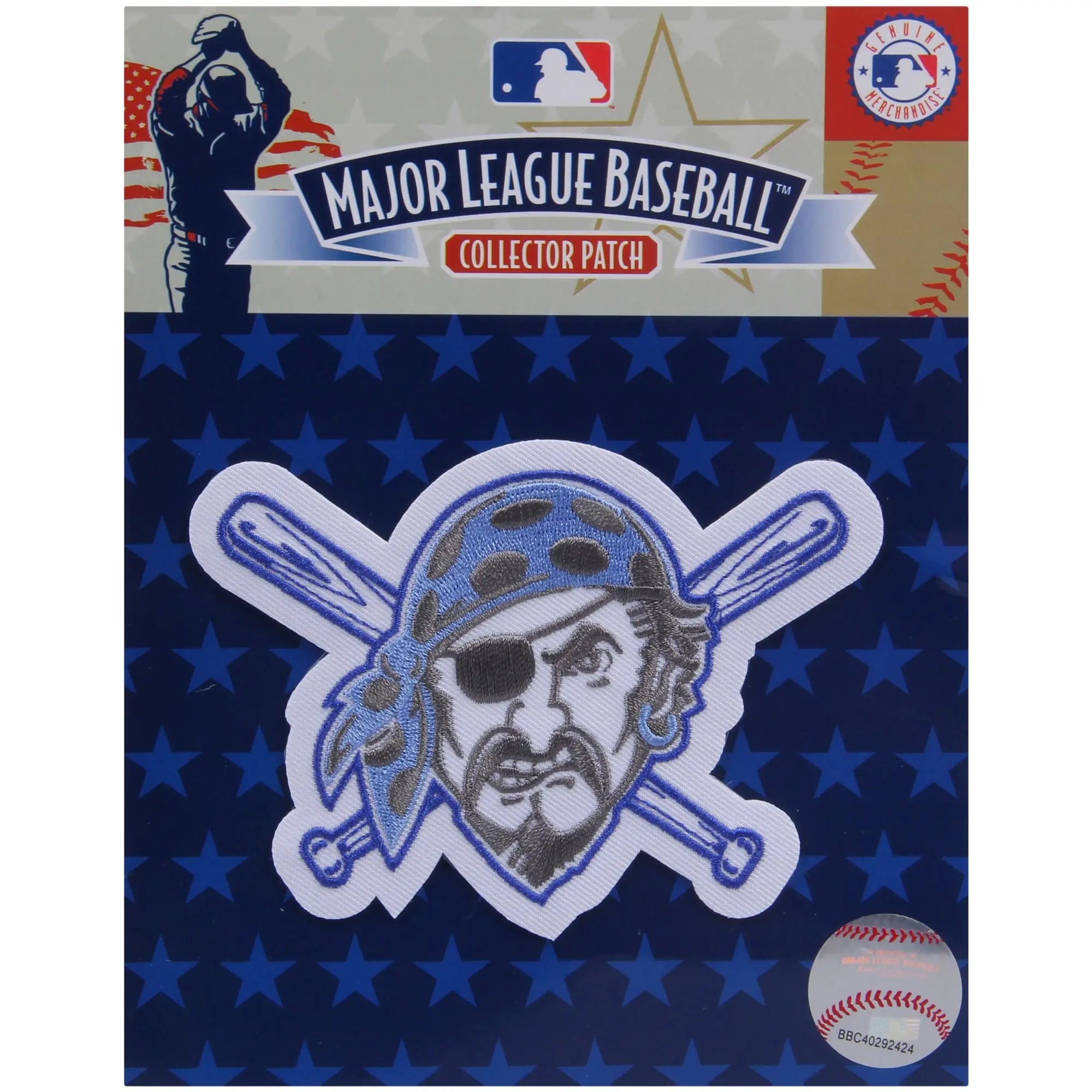 Pittsburgh Pirates Fathers Day Blue Sleeve Jersey Patch