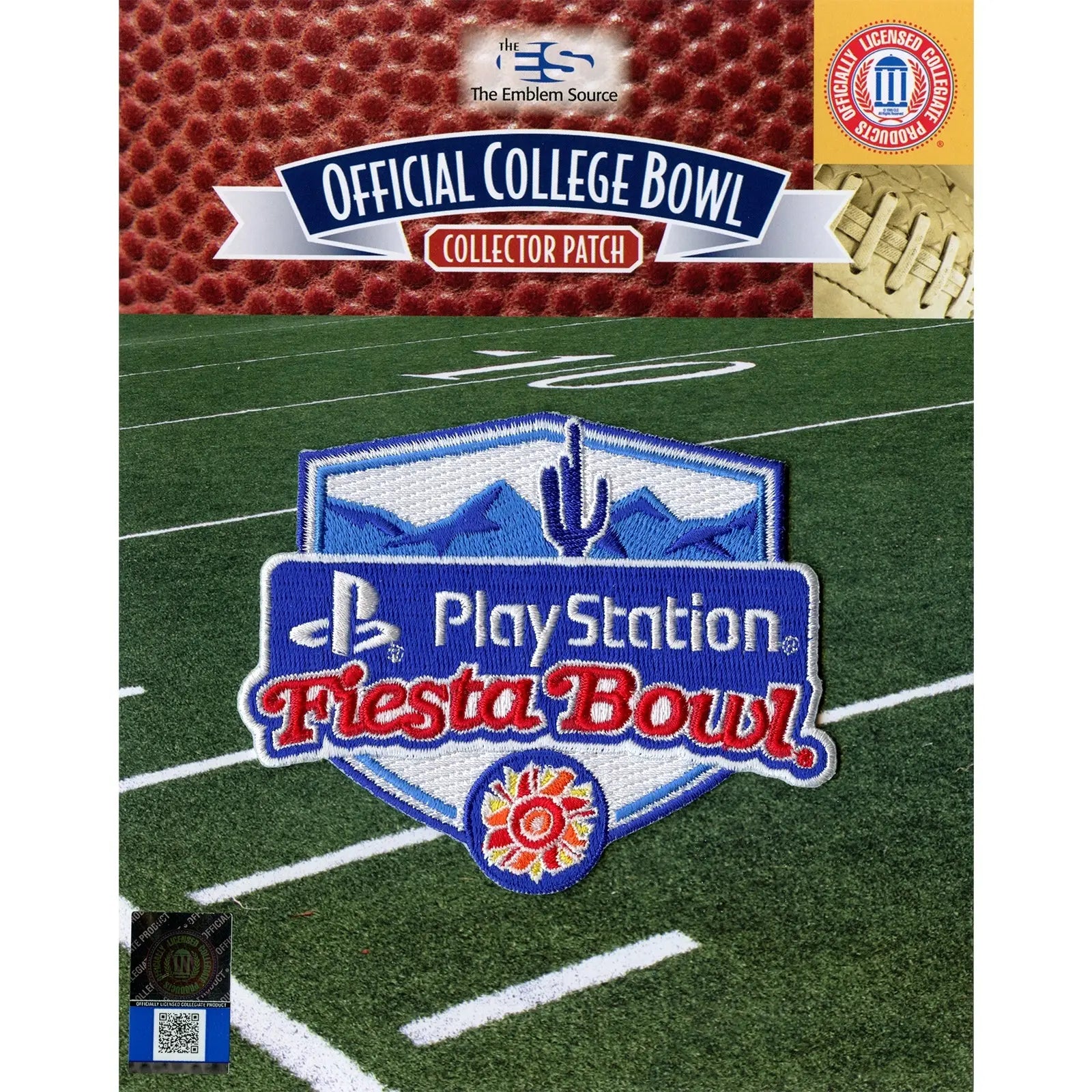 PlayStation Fiesta Bowl Jersey Patch 2022 (Notre Dame Oklahoma State)