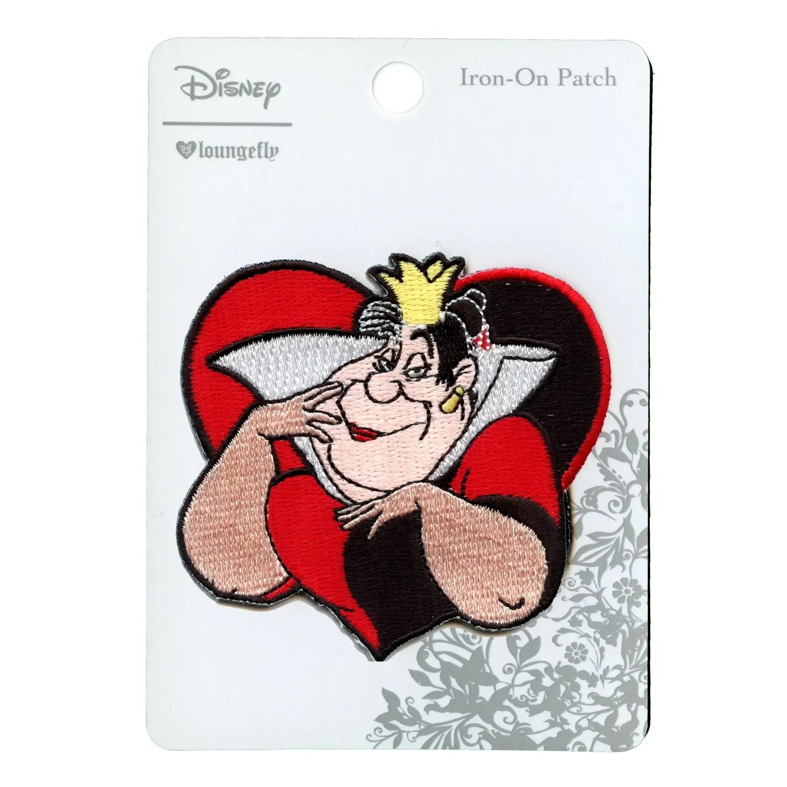 Alice in Wonderland Queen of Hearts Disney Iron on Patch