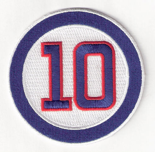 Ron Santo Chicago Cubs Memorial Patch #10 (2011)