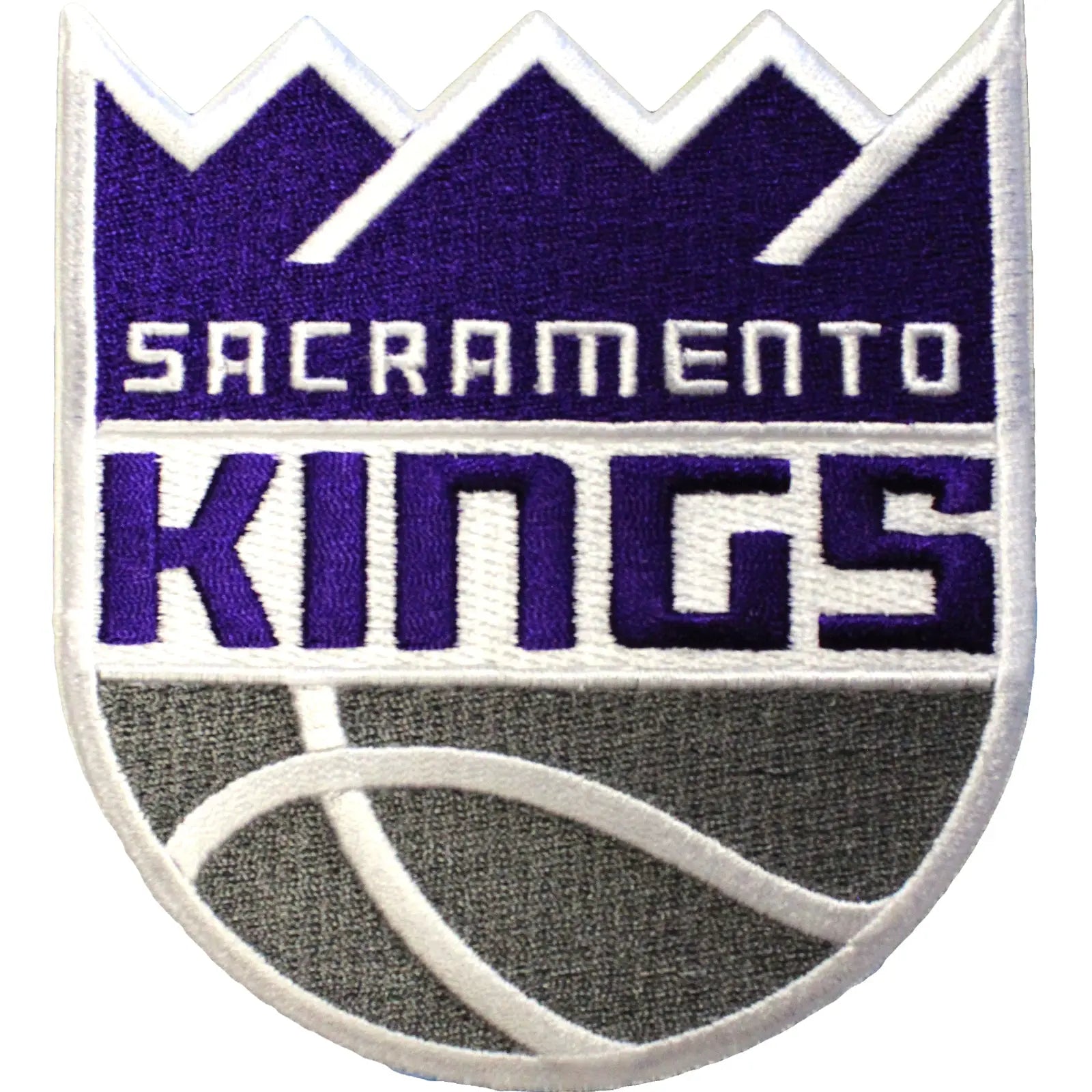 Sacramento Kings Large Sticker Iron On NBA Patch