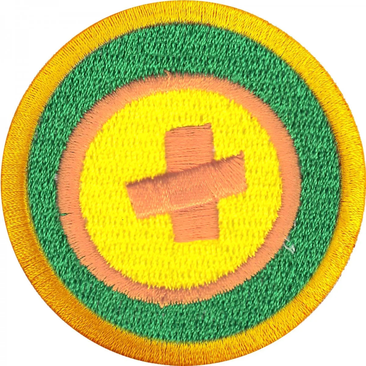 Safety Wilderness Scout Merit Badge Iron on Patch