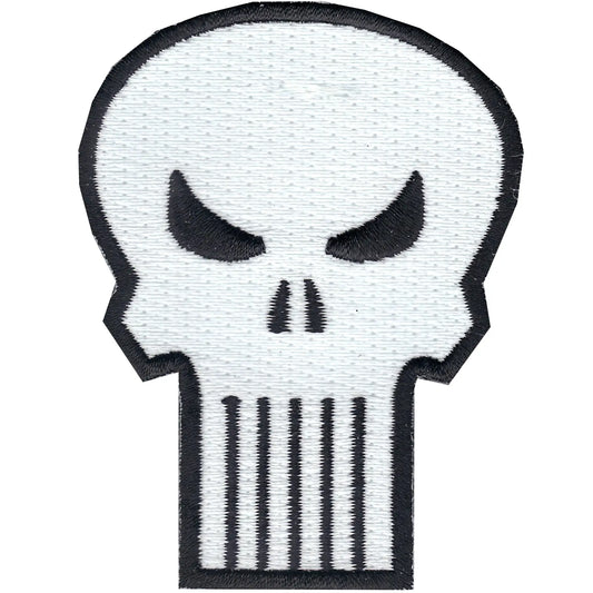The Punisher Retro Skull Logo Iron on Patch