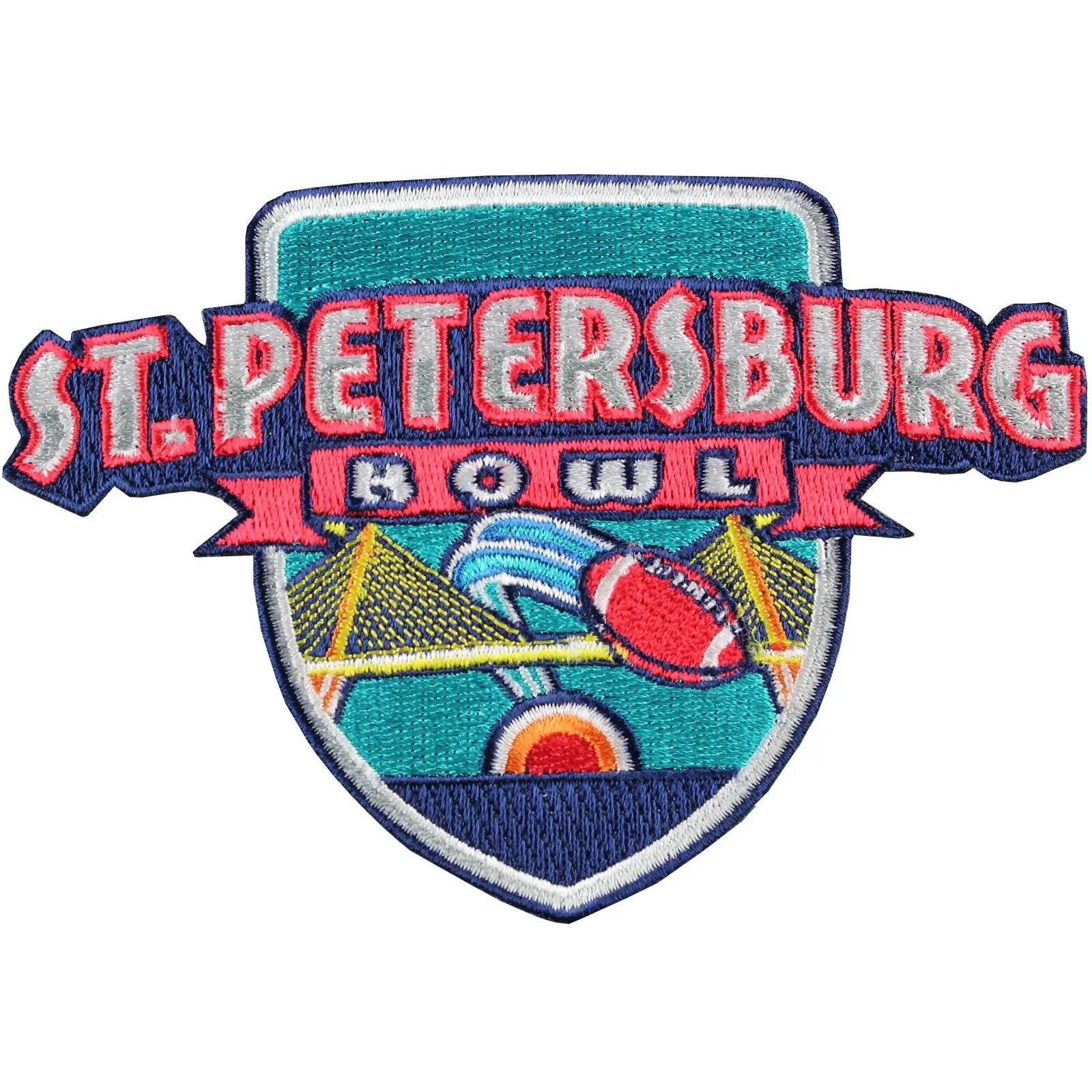 St. Petersburg Bowl Game Jersey Patch Mississippi State Vs. Miami Redhawks