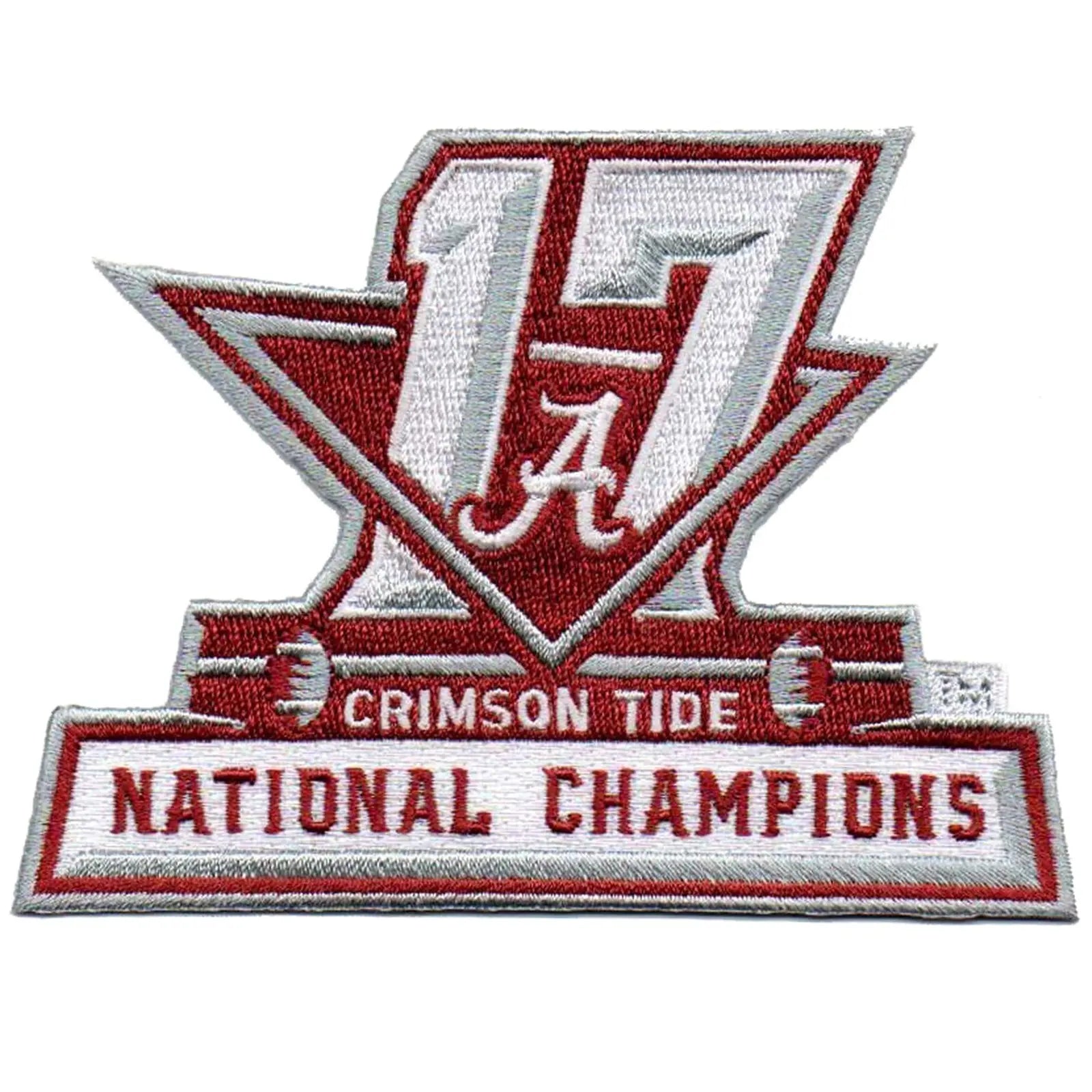 2017 College National Champions Alabama Crimson Tide Patch