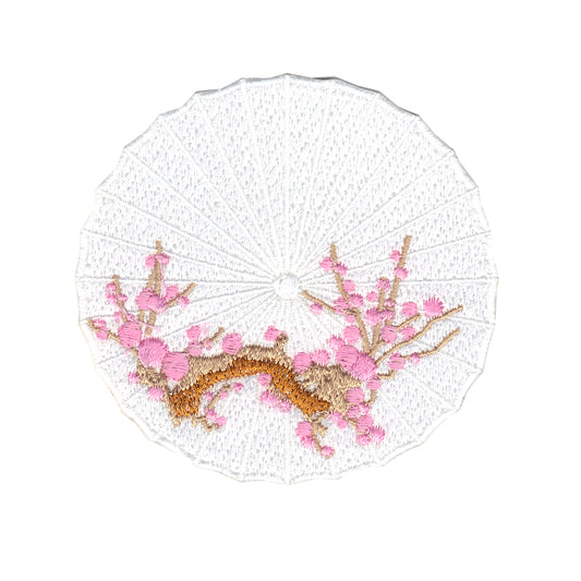Umbrella Embroidered Iron On Patch