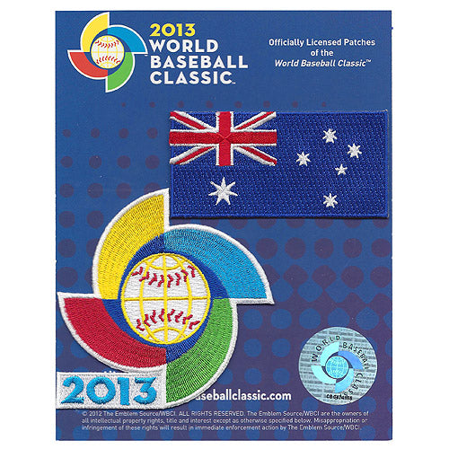 Australia 2013 World Baseball Classic Patch Pack