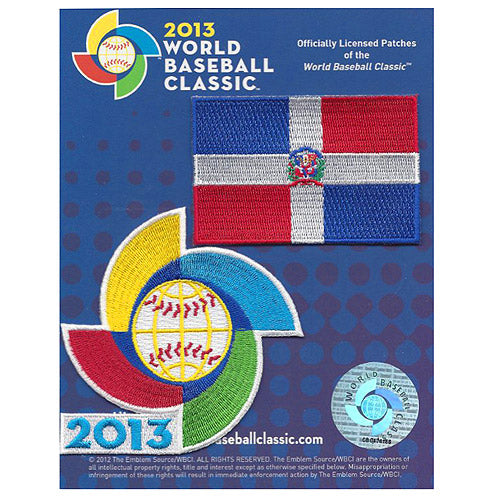 Dominican Republic 2013 World Baseball Classic Patch Pack