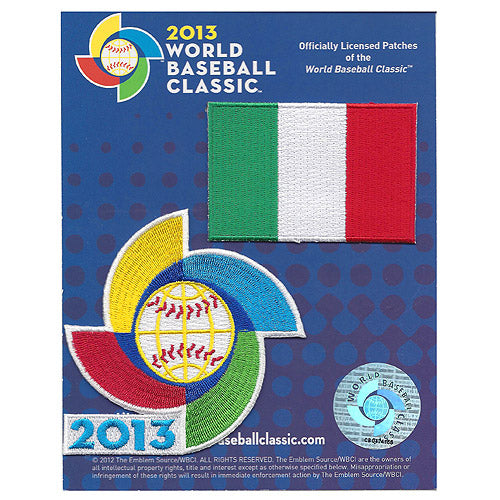 Italy 2013 World Baseball Classic Patch Pack