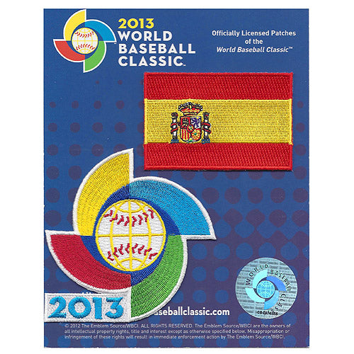 Spain 2013 World Baseball Classic Patch Pack