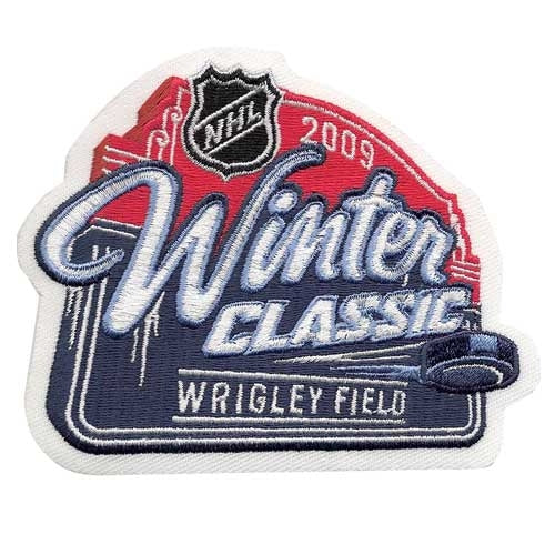 2009 NHL Winter Classic Game Logo Patch (Chicago Blackhawks vs. Detroit Red Wings)