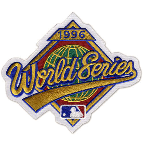 1996 MLB World Series Logo Jersey Patch Atlanta Braves vs. New York Yankees