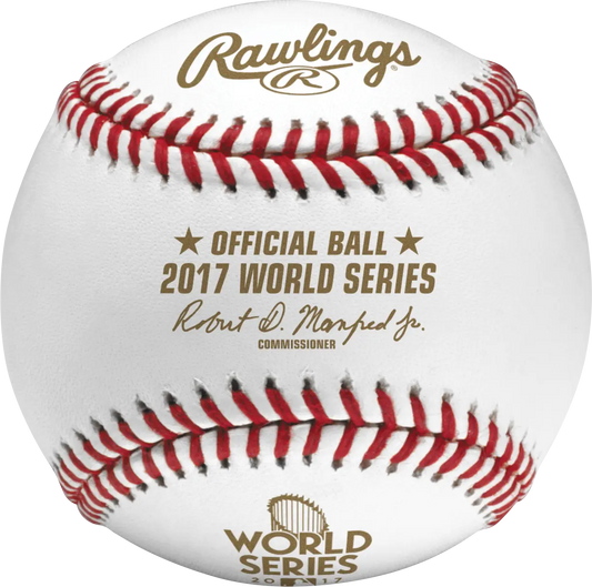Authentic 2017 MLB World Series Official On-Field Baseball