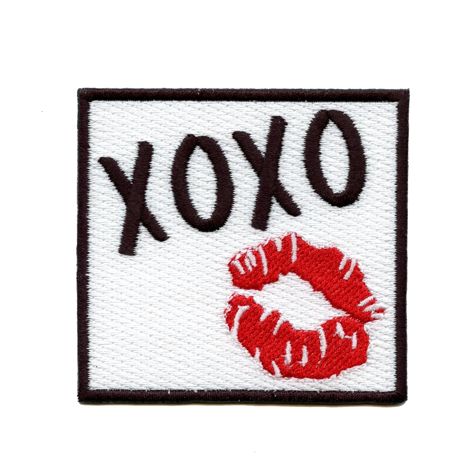 XOXO Hugs and Kisses Iron On Patch
