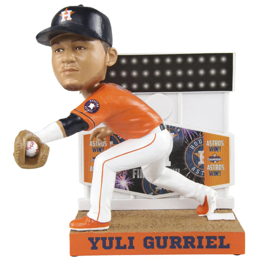 2017 World Series Final Out Houston Astros Yuli Gurriel Bobblehead