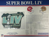 2019 NFL Super Bowl 53 LIII Écusson Willabee &amp; Ward Los Angeles Rams Vs. Patriots de la Nouvelle-Angleterre