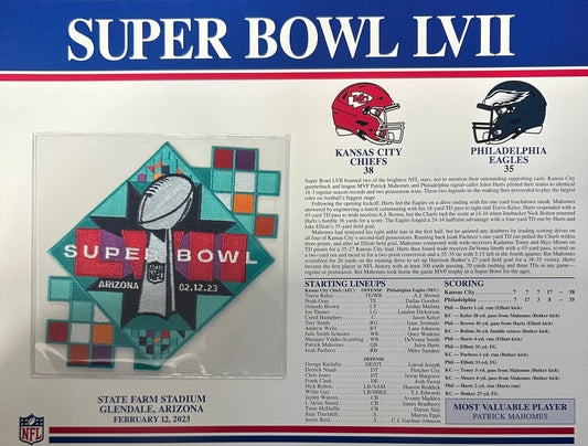 2019 NFL Super Bowl 53 LIII Écusson Willabee &amp; Ward Los Angeles Rams Vs. Patriots de la Nouvelle-Angleterre