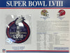 2019 NFL Super Bowl 53 LIII Écusson Willabee &amp; Ward Los Angeles Rams Vs. Patriots de la Nouvelle-Angleterre