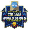 2024 Women's Softball NCAA College World Series Patch Sublimation