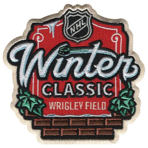 Écusson du logo du jeu de la Classique hivernale de la LNH 2009 (Blackhawks de Chicago contre Red Wings de Detroit)