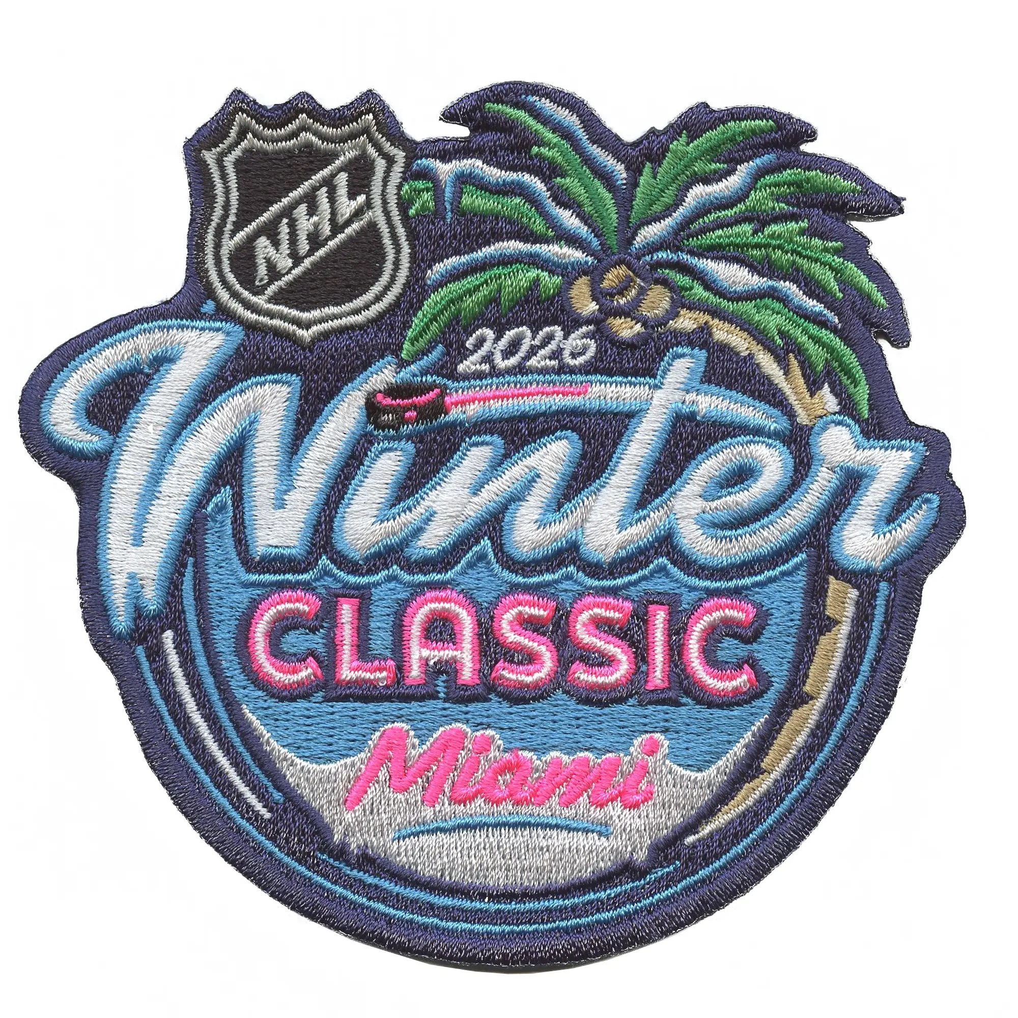 Écusson du logo du jeu de la Classique hivernale de la LNH 2009 (Blackhawks de Chicago contre Red Wings de Detroit)