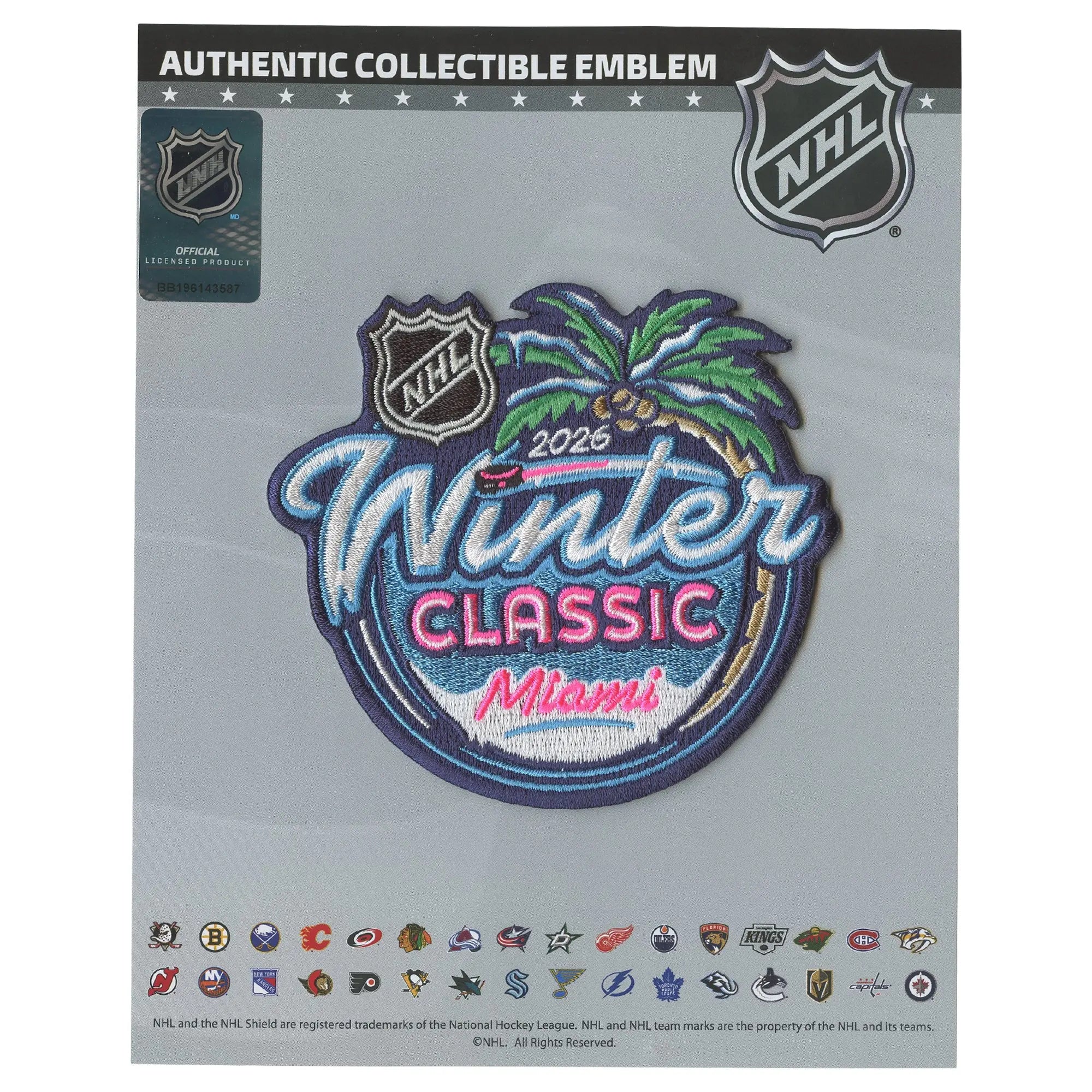 Écusson du logo du jeu de la Classique hivernale de la LNH 2009 (Blackhawks de Chicago contre Red Wings de Detroit)