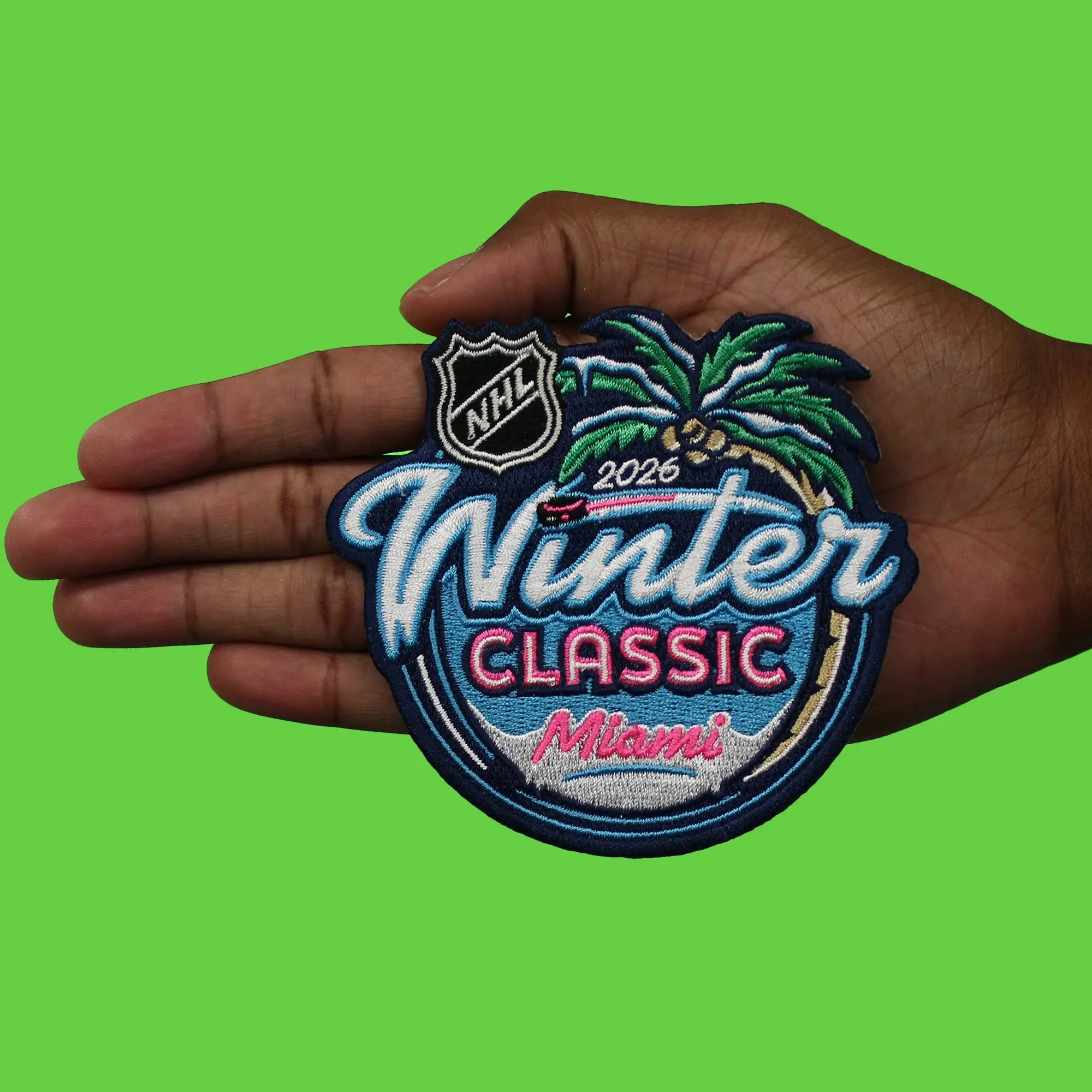 Écusson du logo du jeu de la Classique hivernale de la LNH 2009 (Blackhawks de Chicago contre Red Wings de Detroit)