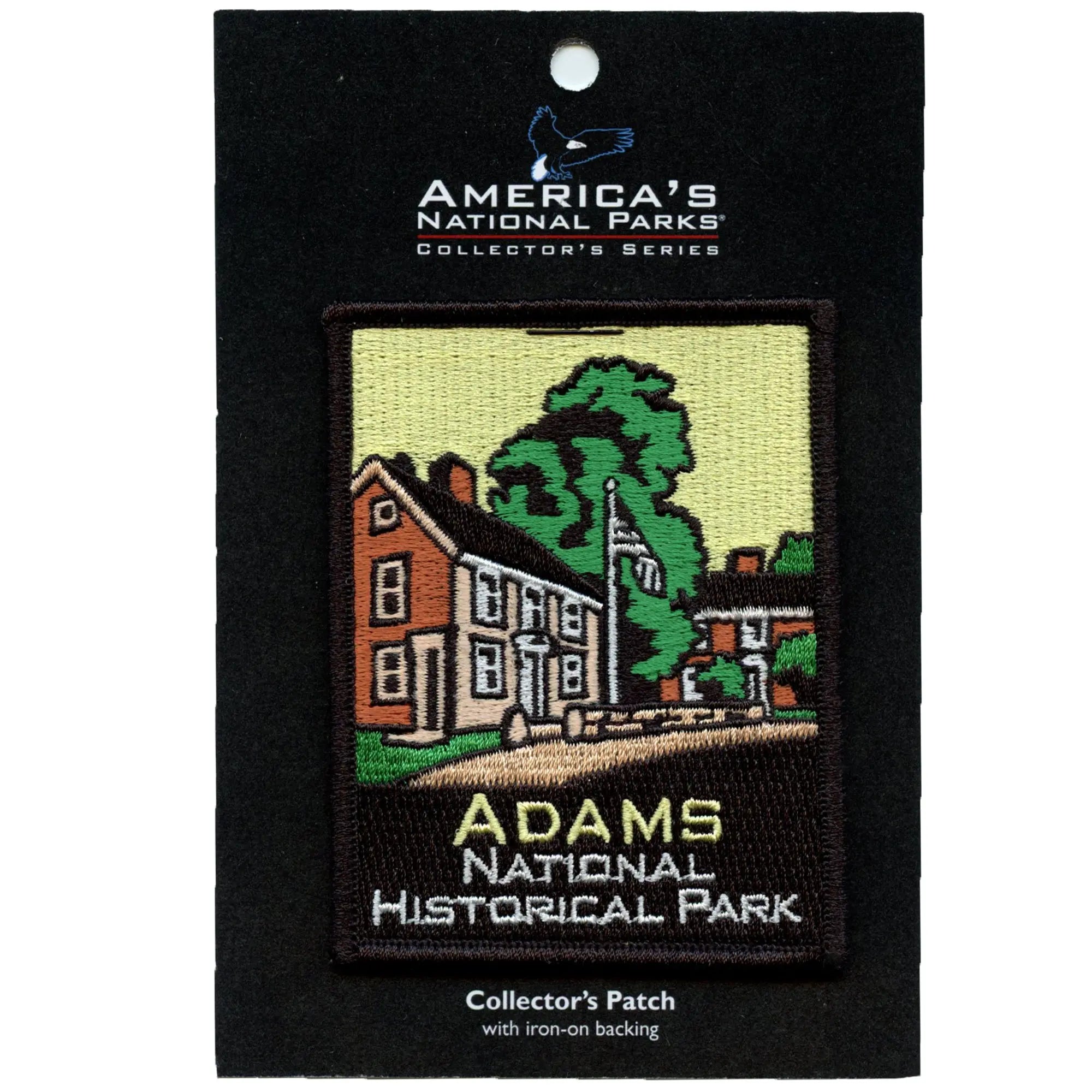 Adams National Historical Park Patch Massachusetts Travel Embroidered Iron On