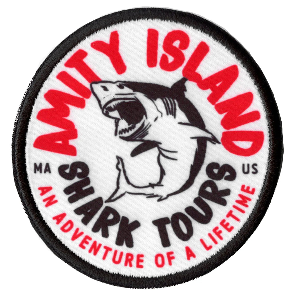 Patch Amity Island Shark Tours Aventure d'une vie à repasser par sublimation