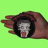 Betty Boop Heartbreaker Patch Retro Cartoon TV logo Embroidered Iron On