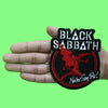 Black Sabbath Music Patch Archangel Never Say Die Embroidered Iron On