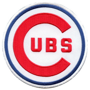 Écusson brodé avec logo des Chicago Cubs 1957-1958, équipe sportive vintage