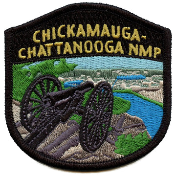 Patch brodé thermocollant du parc militaire national de Chickamauga et Chattanooga
