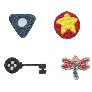 Coraline Mini Set Patch TV & Movie Lover Embroidered Iron On