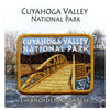 Patch brodé du sentier du chemin de halage de l'Ohio du parc national de la vallée de Cuyahoga
